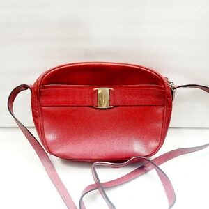 Salvatore Ferrangamo Leather Shoulder Bag